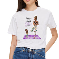 SexeMara Super Mom T shirt Women Mother's Love Print White T-shirt Harajuku Mama TShirt Vogue Tops tee shirt Femme Vogue Summer