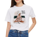 SexeMara Super Mom T shirt Women Mother's Love Print White T-shirt Harajuku Mama TShirt Vogue Tops tee shirt Femme Vogue Summer