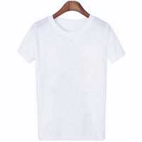 ZOGANKI Hot Sales Summer Women T-shirt White Tee Cool Women Tee Shirt Short Sleeve Tops Tee Female Casual O-neck Tshirt Tops