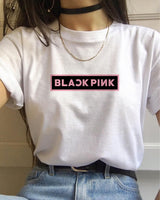 Multiple K-pop Blackpink Ateez T Shirt Women TXT Twice Tshirt Kpop Exo Boy with Luv Tees T-shirt Female Nct127