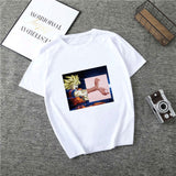 Summer 2019 New Cartoon Harajuku Princess T Shirt O-Neck Punk Aesthetics TShirt Print Casual Short Sleeve Streetwear Women Top