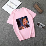 Summer 2019 New Cartoon Harajuku Princess T Shirt O-Neck Punk Aesthetics TShirt Print Casual Short Sleeve Streetwear Women Top