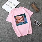 Summer 2019 New Cartoon Harajuku Princess T Shirt O-Neck Punk Aesthetics TShirt Print Casual Short Sleeve Streetwear Women Top