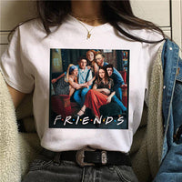 LUSLOS mona lisa chewing gum t shirt women female new fashion top summer tshirt aesthetic funny Grunge femme hip hop t-shirt