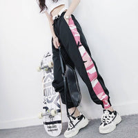 Summer Spring Harem Pants Women Slim Pants Fashion Female Hip Hop Pants High Waist Loose Hip Hop Casual Trouser Mid Waist pants